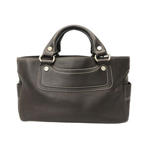 Celine Boogie Bag leather Black
